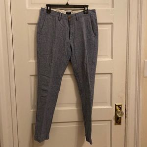 J. Crew Sutton cotton-linen pants